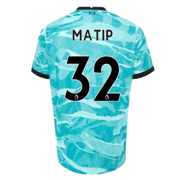Camiseta Liverpool NO.32 Matip 2ª Kit 2020 2021 Azul